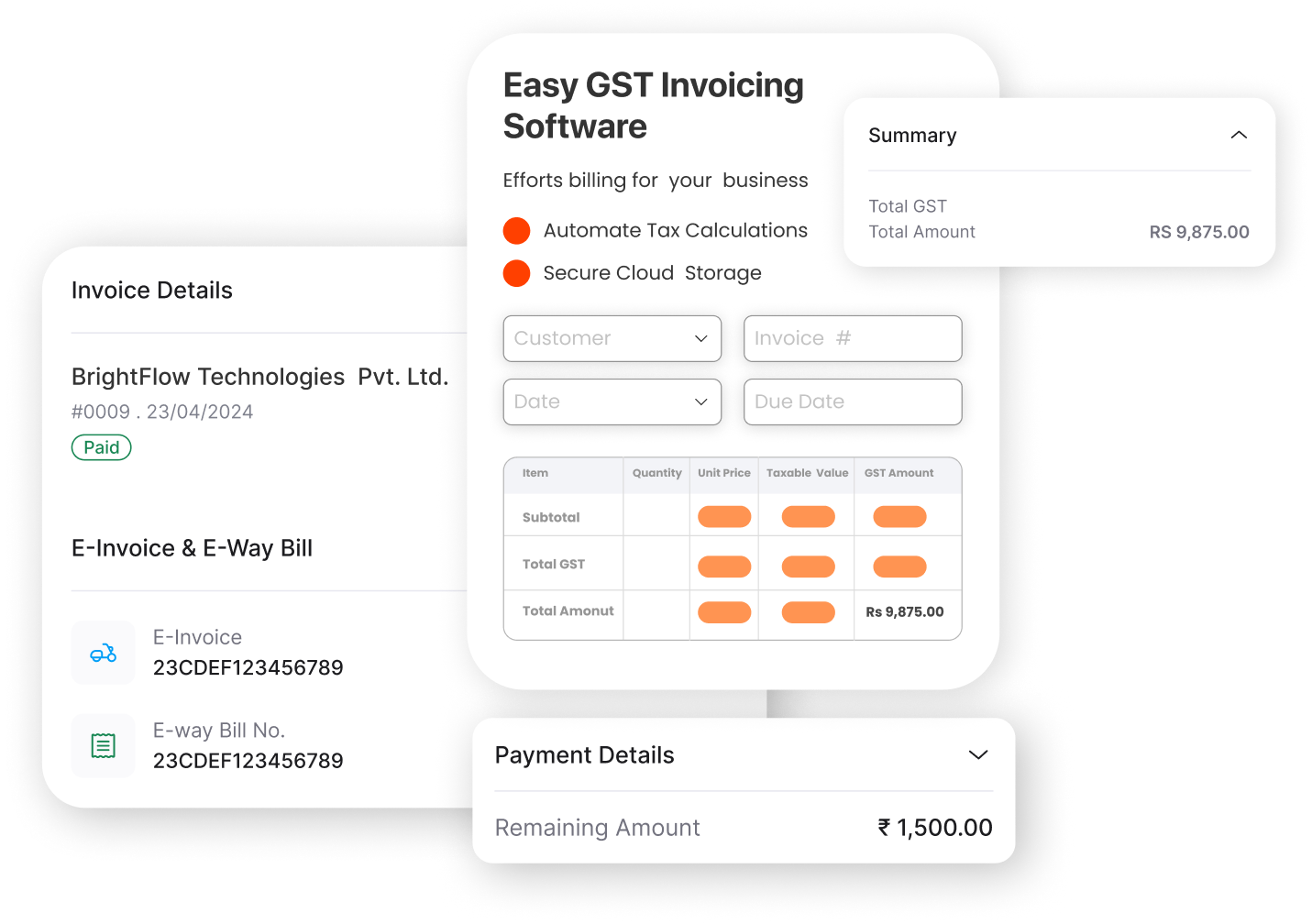 GST Billing & Invoicing