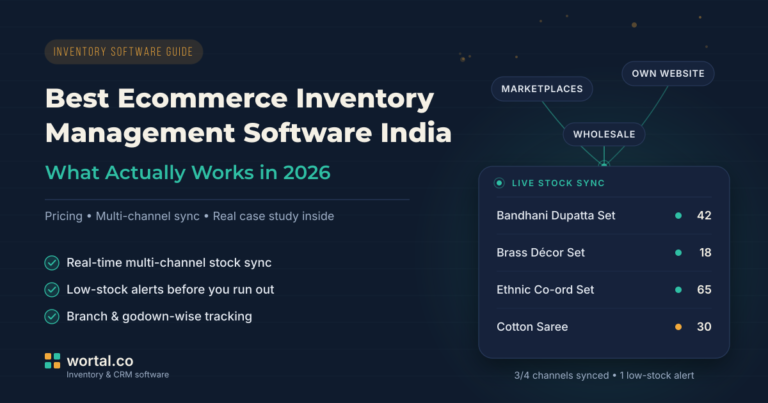ecommerce inventory-software india